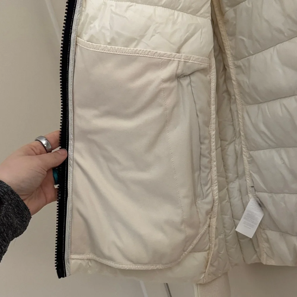 Lou & Grey Sweater Puffer Jacket SZ S - Picture 7 of 8